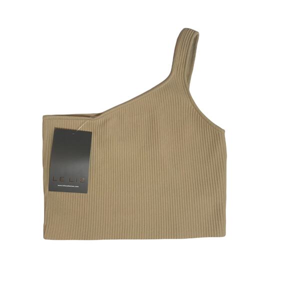 Le Lis One Shoulder Crop Top Size S - Picture 3 of 4